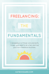 freelance business fundamentals