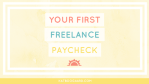 freelance writing paycheck