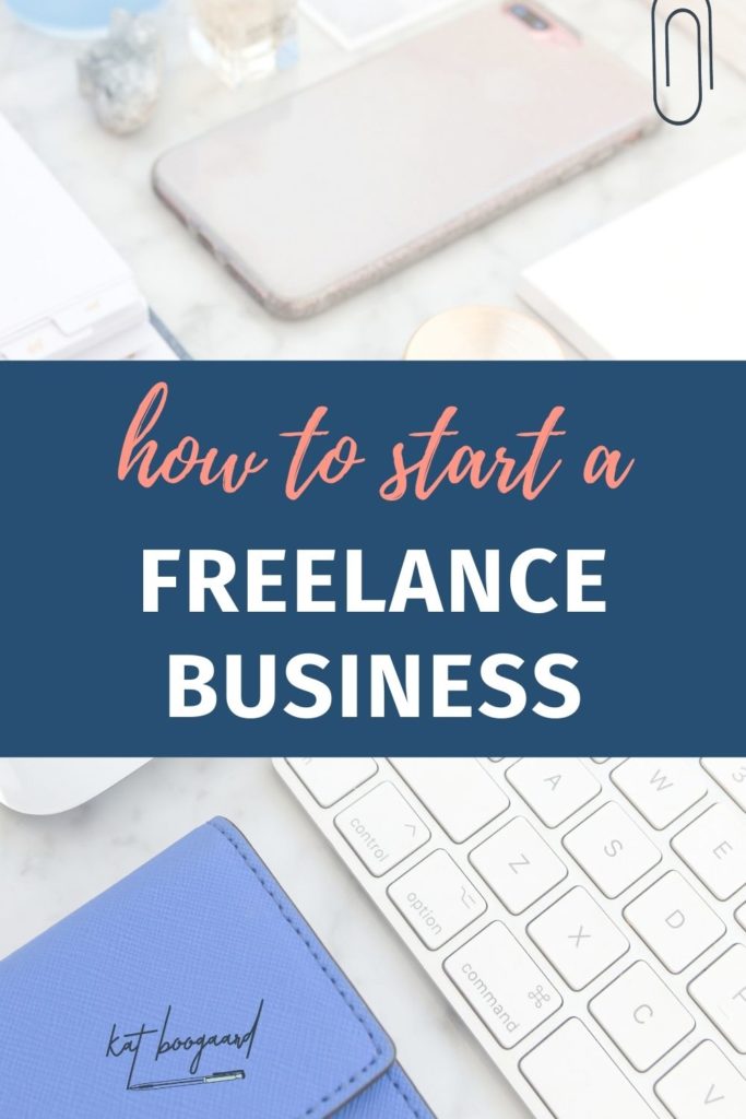 how to start a freelance business featured image