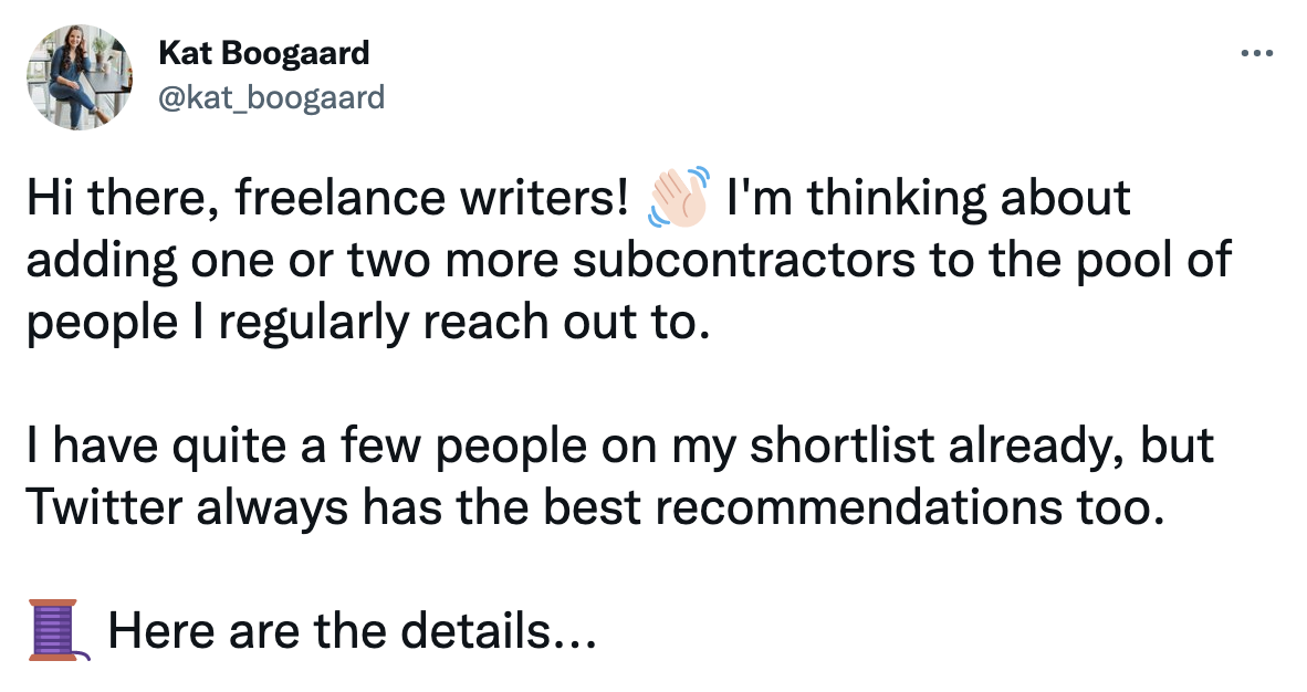 The Freelancer's Guide to Subcontracting Freelance Work | Kat Boogaard
